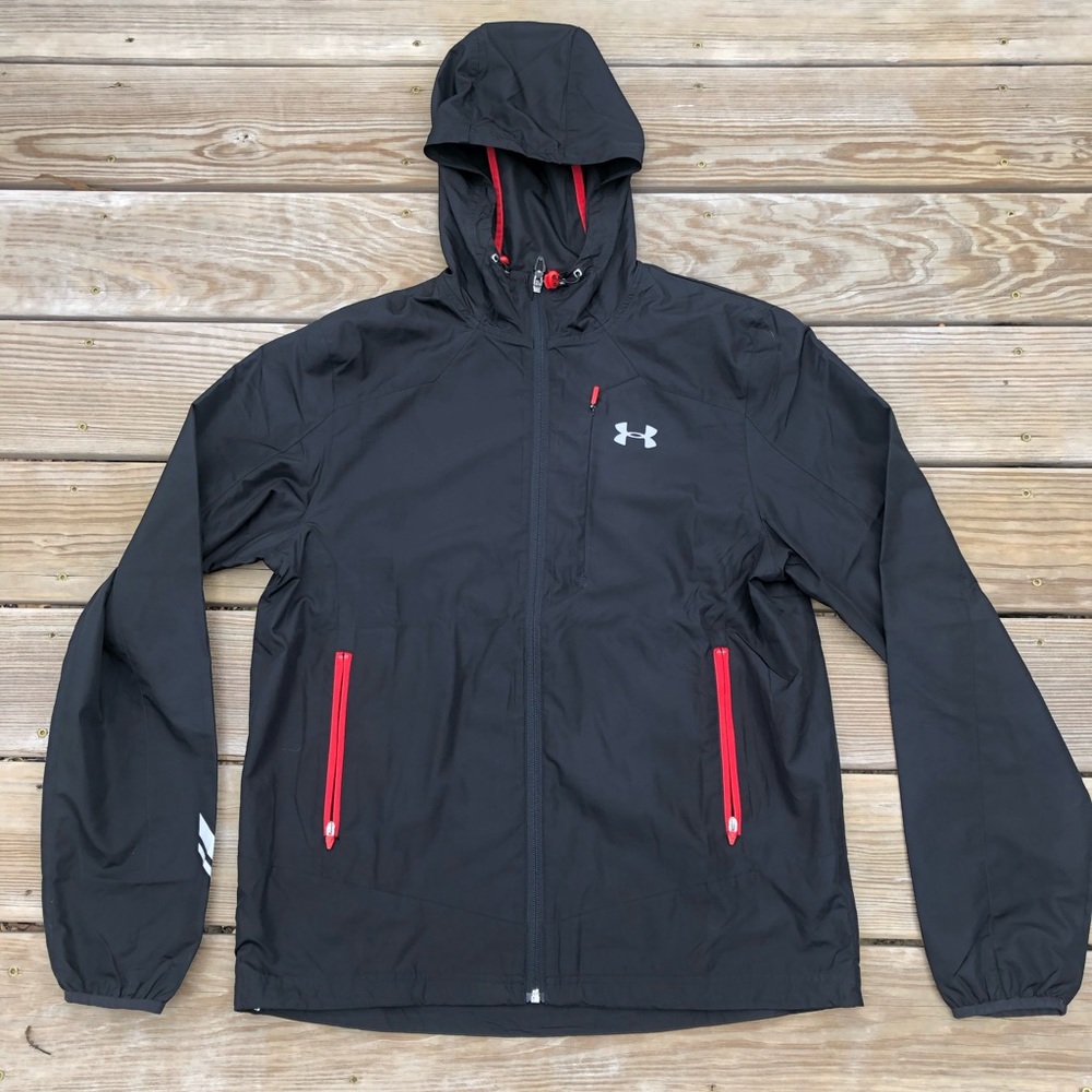 Under Armour Black Rain Jacket